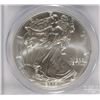 Image 2 : 2003 AMERICAN SILVER EAGLE, PCGS MS-70! PERFECT!