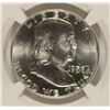 Image 2 : 1958-D FRANKLIN HALF DOLLAR, NGC  MS-64 FBL