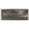 Image 1 : RARE! TEXAS CONFEDERATE PRINTING BLOCK THAT PRODUCED A $5.00 COUNTY NOTE