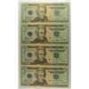 Image 1 : SHEET OF ( 4 ) UNCUT 2006 $20.00 NOTES IN  FOLDER WITH FACTS