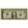 Image 1 : 1999 $1 FEDERAL RESERVE NOTE (MAJOR MINT ERROR)