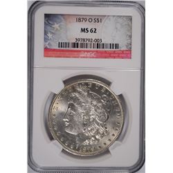 1879-O MORGAN DOLLAR NGC MS-62