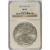Image 1 : 2003 AMERICAN SILVER EAGLE, NGC MS-69