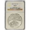 Image 1 : 2004 AMERICAN SILVER EAGLE, NGC MS-69