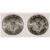 Image 2 : (2) 1987 AMERICAN SILVER EAGLES, UNC. COINS MAY HAVE SLIGHT SCRATCH/IMPERFECTION