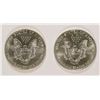 Image 2 : (2) 1994 AMERICAN SILVER EAGLES, UNC. COINS MAY HAVE SLIGHT SCRATCH/IMPERFECTION