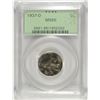 Image 1 : 1937-D BUFFALO NICKEL PCGS MS-65 OLD GREEN HOLDER