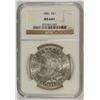 Image 1 : 1886 MORGAN DOLLAR NGC MS-64+