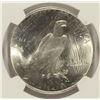 Image 3 : 1923 PEACE SILVER DOLLAR, NGC MS-65