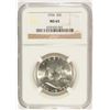 Image 1 : 1954 FRANKLIN HALF DOLLAR, NGC MS-65