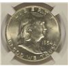 Image 2 : 1954-D FRANKLIN HALF DOLLAR, NGC MS-65 FBL
