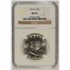 Image 1 : 1963-D FRANKLKIN HALF DOLLAR, NGC MS-65