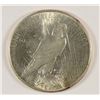 Image 2 : 1935 PEACE SILVER DOLLAR, MS-64  OBVERSE CLEANED