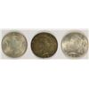 Image 1 : PEACE SILVER DOLLARS: ( 2 ) 1923 MS-64 & 1935-AU