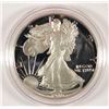 Image 1 : 1986 PROOF AMERICAN SILVER EAGLE IN  NICE ORIGINAL BOX WITH COA