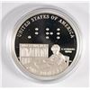 Image 8 : PROOF COMMEM. SILVER DOLLARS: 2008 BALD EAGLE & 2009 BRAILLE
