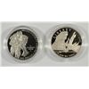 Image 2 : PROOF COMMEM. SILVER DOLLARS: 2011 MEDAL OF HONOR & 2012 STAR SPANGLED BANNER