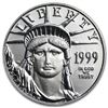 Image 1 : 1999 1/4 oz Platinum American Eagle BU