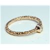 Image 2 : Diamond 0.14 ct Ring 14Kt Rose Gold 1.80 gr