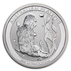 2015 Australia 1 oz Platinum Platypus BU