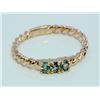 Image 1 : Alexandrite 0.10 ct Ring, 1.61 gram 14K Rose  Gold