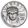 Image 1 : 2001 1/10 oz Platinum American Eagle BU