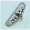 Image 2 : Diamond 1.02 ct Ring,  8.87 gram  14K White Gold