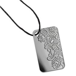 Calais Lace - 10 gram Silver Pamp Ingot Pendant