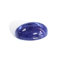 13 ct & up Cabuchon Tanzanite Oval Shaped (13.13)