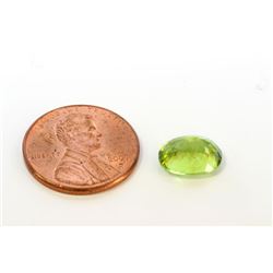 3 ct & up Peridot Oval Shaped (3.25)