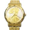Image 2 : Men's Walking Liberty Half Dollar Watch