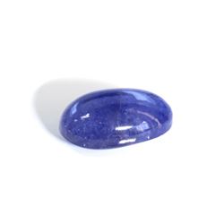 13 ct & up Cabuchon Tanzanite Oval Shaped (13.84)