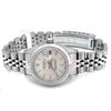 Image 3 : Lady's Rolex Stainless Steel Oyster Perpetual Date Watch. Silver Dial. Stainless Steel Engine Turn B