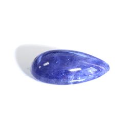 16 ct & up Cabuchon Tanzanite Pear Shaped (16.79)