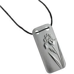 Iris - 1/5 oz Proof Silver Pamp Ingot Pendant