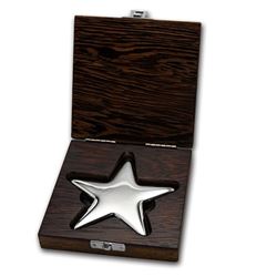 500 gram Silver Star Bar - Geiger Edelmetalle