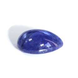 19 ct & up Cabuchon Tanzanite Pear Shaped (19.59)