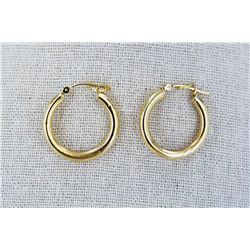 14kt Gold Hoop Earrings