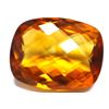 Image 1 : 12.35  ct & up CITRINE  CUSHION CUT