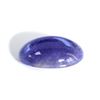 Image 1 : 28 ct & up Cabuchon Tanzanite Oval Shaped (28.63)