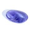 Image 2 : 28 ct & up Cabuchon Tanzanite Oval Shaped (28.63)