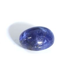 17 ct & up Cabuchon Tanzanite Oval Shaped (17.62)