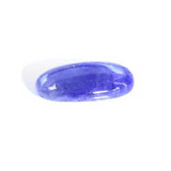 13 ct & up Cabuchon Tanzanite Long Oval Shaped (13.41)