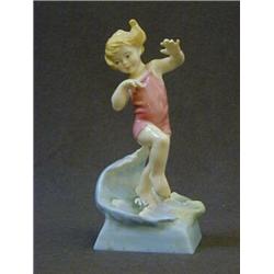 A ROYAL WORCESTER FIGURE, 'July', No. 3440, modelled by F.G. Doughty, height 18cm  £150-200...