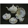 Image 1 : A TEA AND COFFEE SERVICE, c.1820, tea pot and cover, sugar and cover, cream jug and waste bowl, p...