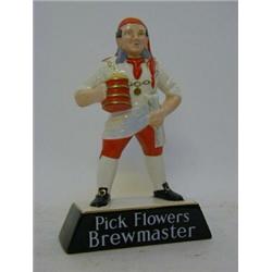 A CARLTONWARE BREWERY ADVERTISING FIGURE, 'Pick Flowers Brewmaster', height 24cm  £50-60...