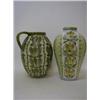 Image 1 : A DENBY 'GLYNDBOURNE' JUG, and vase, heights 31cm and 34cm (2)   £40-60...