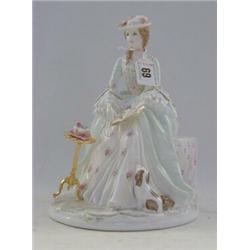 A ROYAL WORCESTER FIGURINE, 'Poetry', No.543/2,500, height 24cm  £80-100...