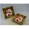 Image 1 : A PAIR OF JAPANESE STUDIO POTTERY WARE PLAQUES, post WWII, abstract figure designs in white, red ...