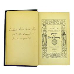 Original Copy of Blades on Printers' Tokens & Medals